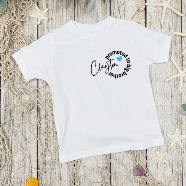 Promoted to big brother T shirt