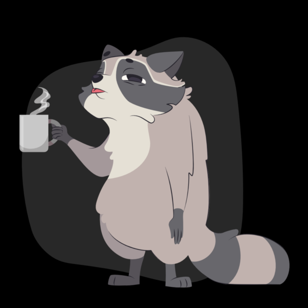 Raccoon Black