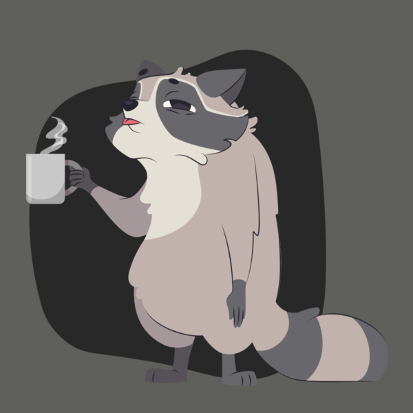 Raccoon Lightgrey