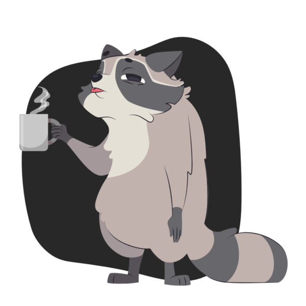 Raccoon White